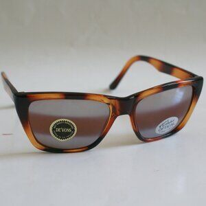 NWT TruVintage 90's Racer style All Weather Rose Optical Glass lens Sunglasses